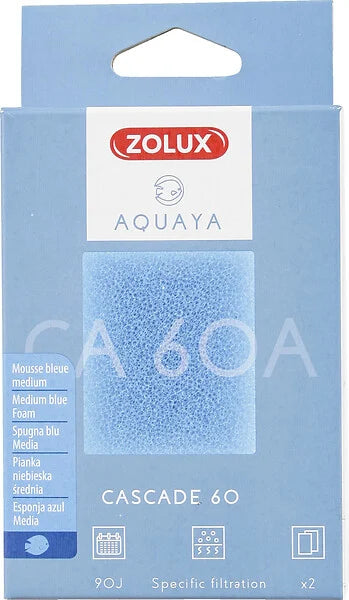 CASCADE 60 - SPUGNA BLU - 2 PEZZI
