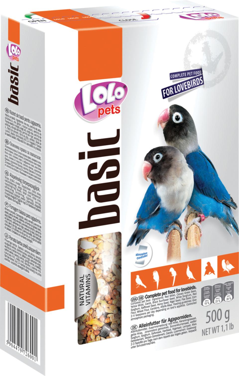 COMPLETE FOOD FOR LOVEBIRDS 1 KG