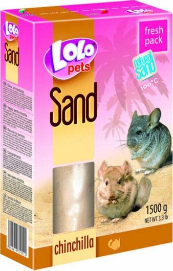 SABBIA DA BAGNO PER CINCILLA' 1,5 KG