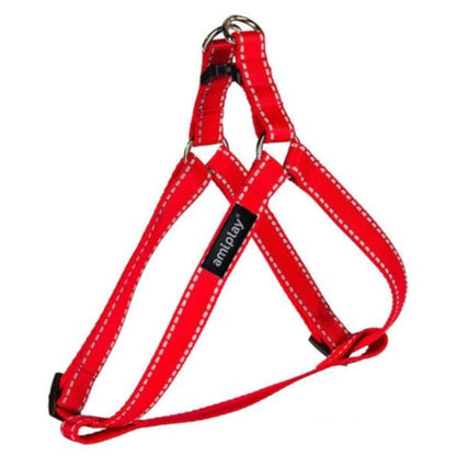 PETTORINA REGOLABILE RIFLETTENTE - ROSSO