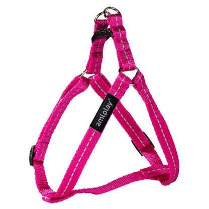 PETTORINA REGOLABILE RIFLETTENTE - ROSA