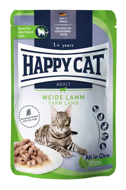 HAPPY CAT - ADULT AGNELLO GR.300