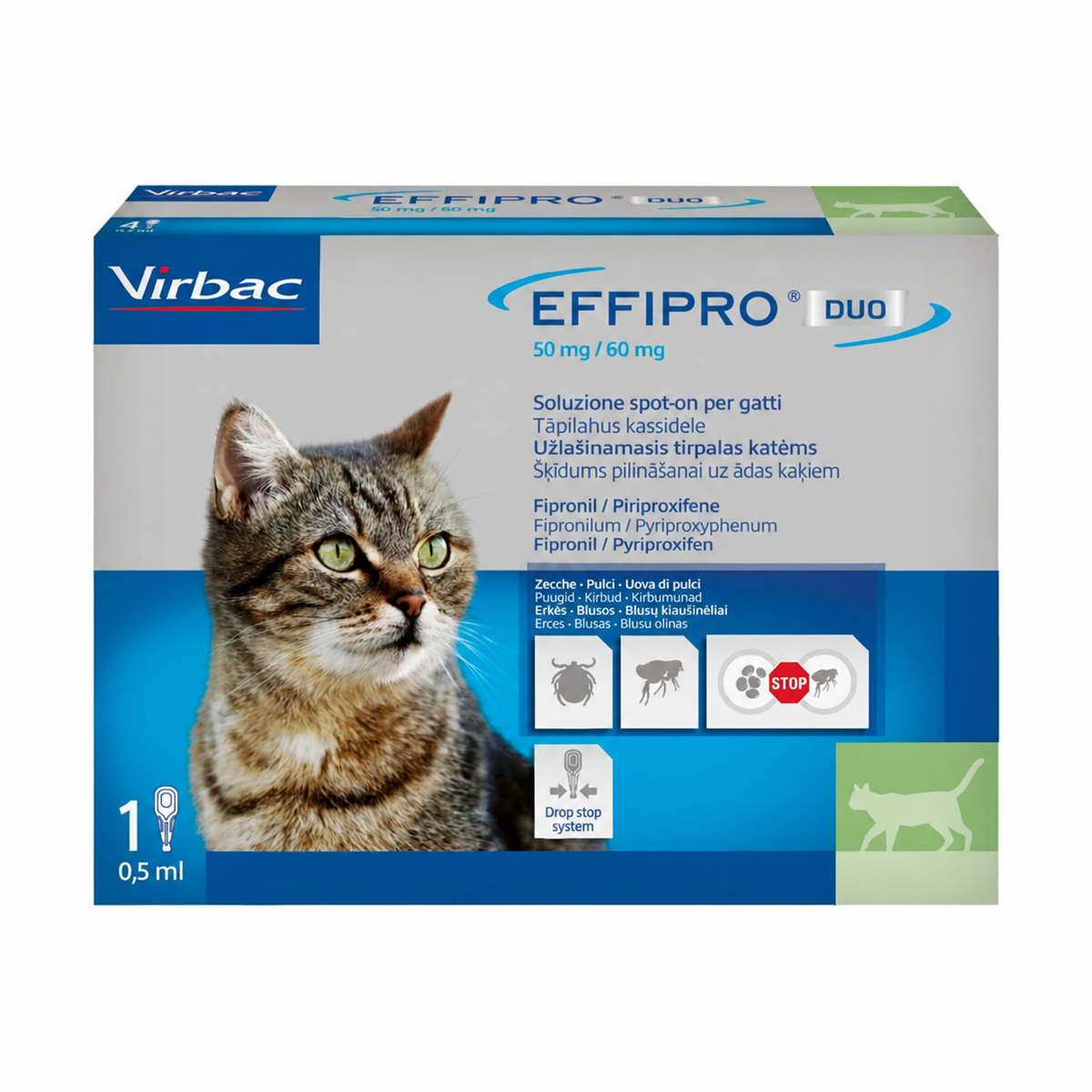 EFFIPRO DUO GATTI SPOT-ON (UNA PIPETTA)
