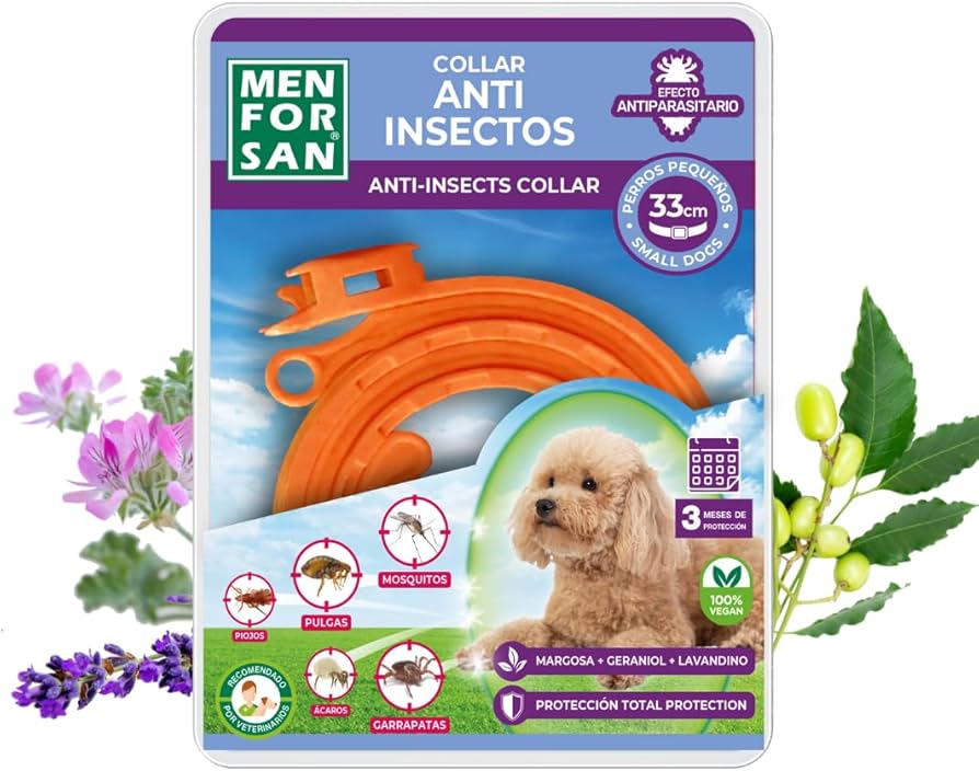 COLLARE ANTIPARASSITARIO PER CANI DI PICCOLA TAGLIA