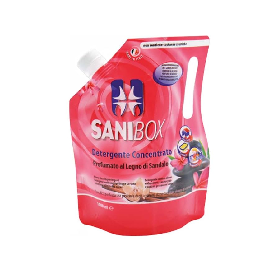 SANIBOX - DETERGENTE CONCENTRATO - LEGNO DI SANDALO