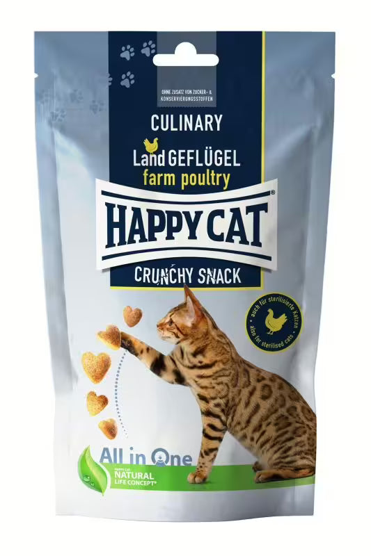 CRUNCHY SNACK HAPPY CAT - SNACK PER GATTI