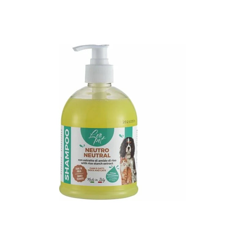 SHAMPOO NEUTRO CANI/GATTI CON FIORI DI MIELE 500 ML