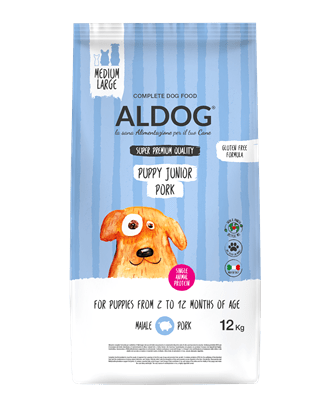 ALDOG PUPPY JUNIOR PORK MINI 1.5KG