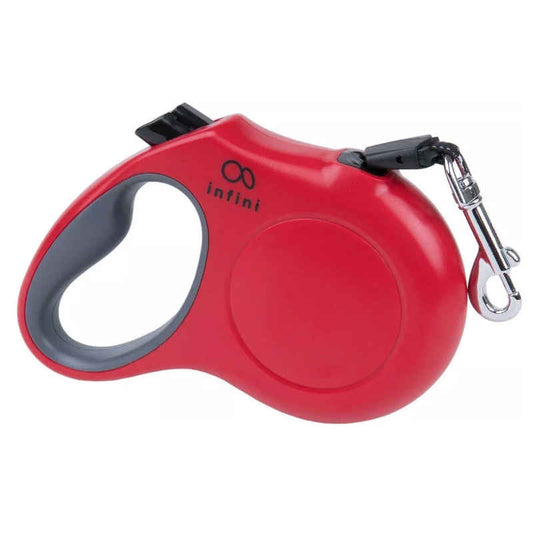 AMIPLAY - Guinzaglio retrattile Infini FREEDOM Rosso S