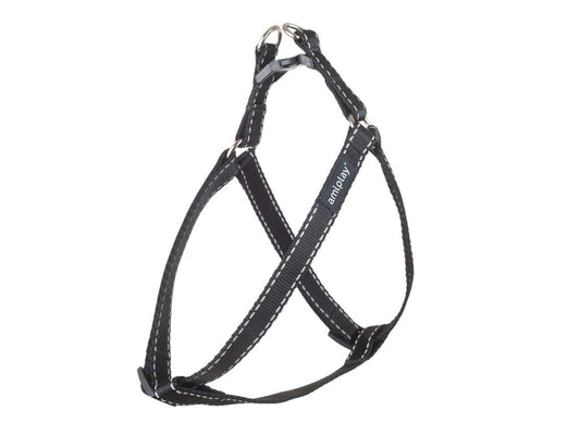 AMIPLAY - Pettorina regolabile REFLECTIVE Nero L