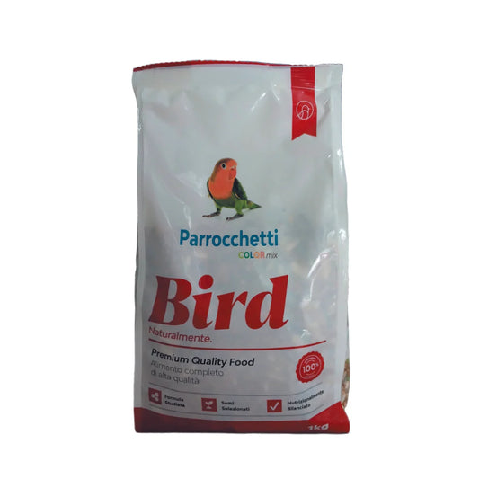 ALIMENTO COMPLETO DI ALTA QUALITA' PER PARROCCHETTI 1KG