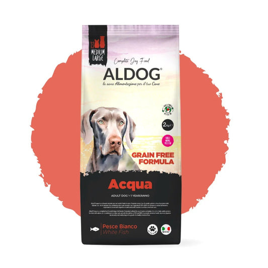 ALDOG - ADULT GRAIN FREE - ACQUA PESCE BIANCO 2Kg