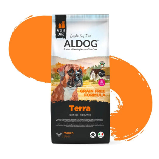ALDOG - ADULT GRAIN FREE - TERRA MANZO 2 Kg