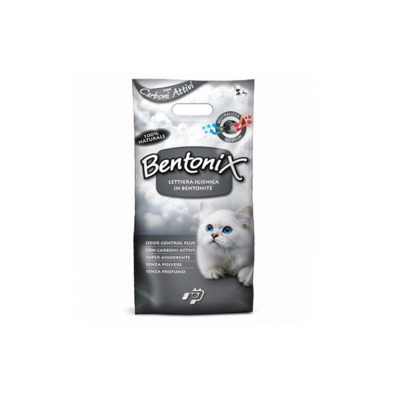 BENTONIX - LETTIERA IGIENICA IN BENTONITE 5 KG