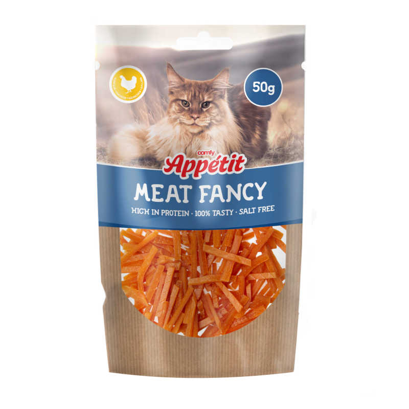 COMFY - Snack FANCY GATTO strisce di Pollo 50gr