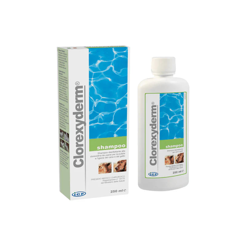 CLOREXYDERM SHAMPOO PER CANE E GATTO 250 ML