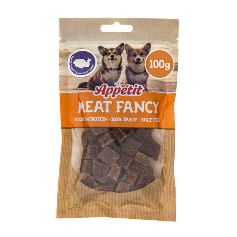 COMFY - Snack FANCY cubetti di Coniglio 100gr