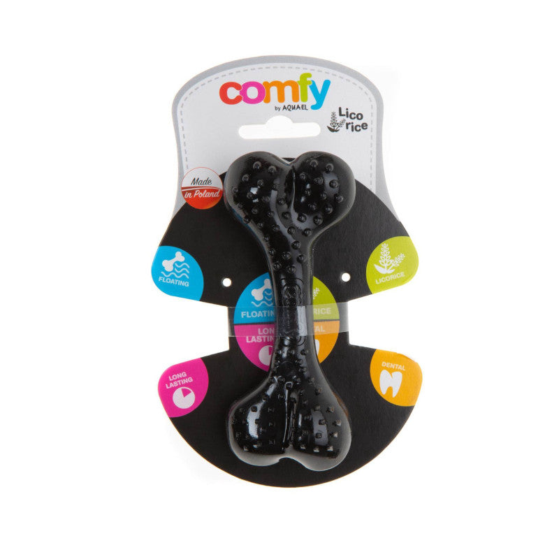 COMFY - Osso DENTAL LIQUIRIZIA 8,5cm Nero