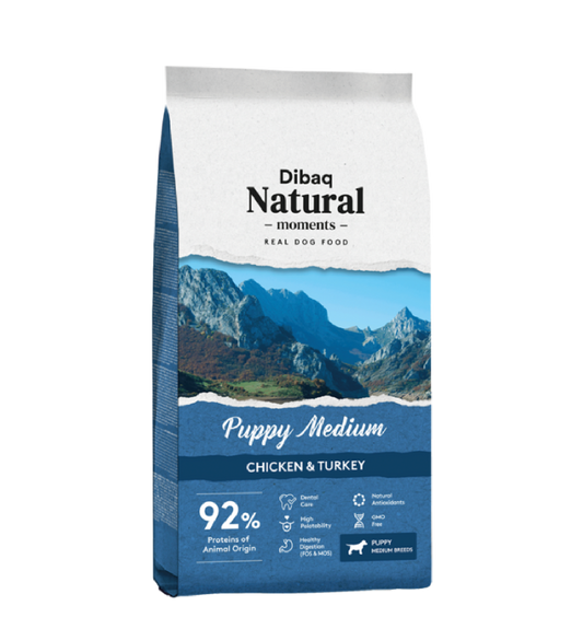 DIBAQ Natural Moments PUPPY MEDIUM KG. 3
