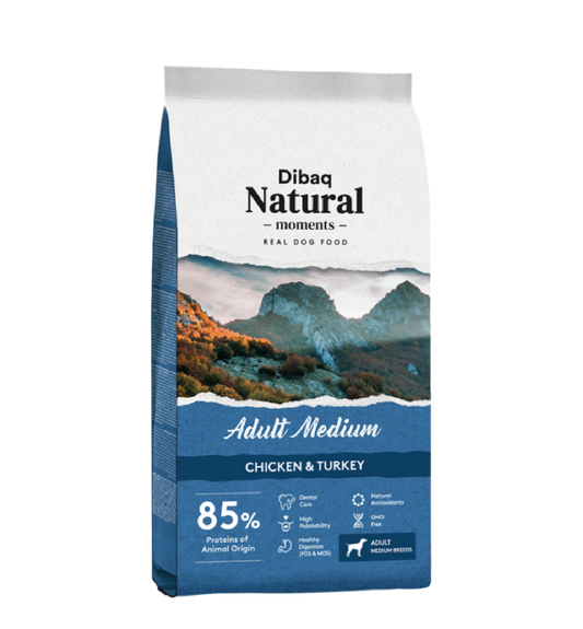 DIBAQ Natural Moments ADULT MEDIUM KG. 15