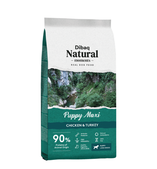 DIBAQ Natural Moments PUPPY MAXI KG. 3