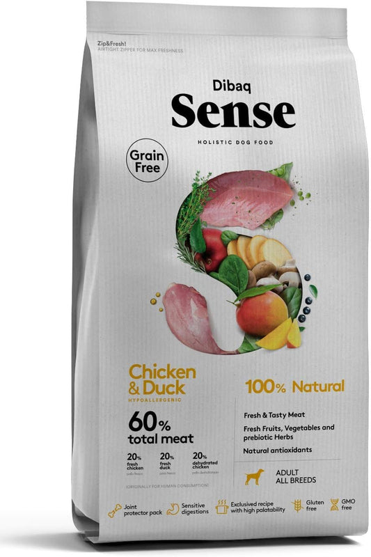 DIBAQ SENSE CHIECKEN & DUCK KG. 12