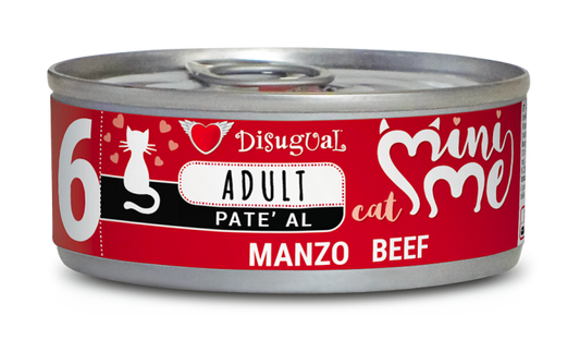 DISUGUAL MINI ME 6 - Patè Manzo Adult, Gatto 85g