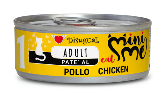 DISUGUAL MINI ME 1 - Patè Pollo Adult, Gatto 85g