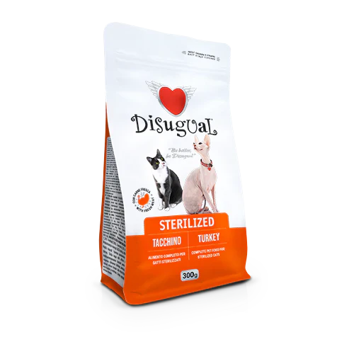 DISUGUAL - Sterilized Pollo Adult, Gatto 1,5kg