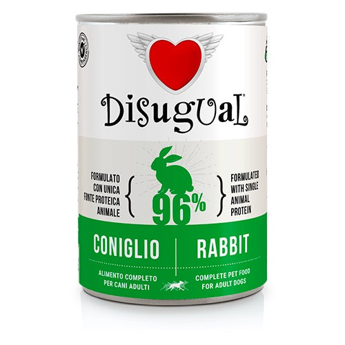 DISUGUAL UMIDO CANE CONIGLIO 400 GR