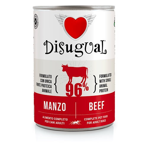 DISUGUAL UMIDO CANE MANZO 400 GR