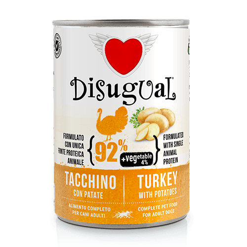 DISUGUAL ADULT - PATE' TACCHINO CON PATATE 400 G