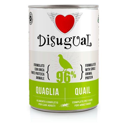DISUGUAL ADULT - PATE' QUAGLIA 400 G