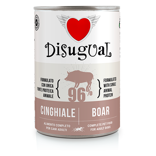 DISUGUAL UMIDO CANE CINGHIALE 400 GR