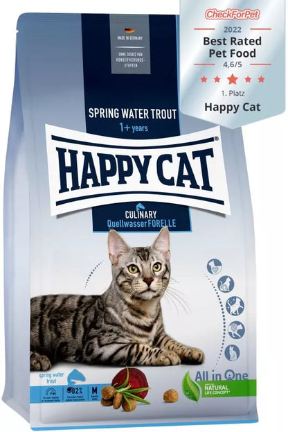 Happy Cat Culinary Adult Water Trout 300gr.