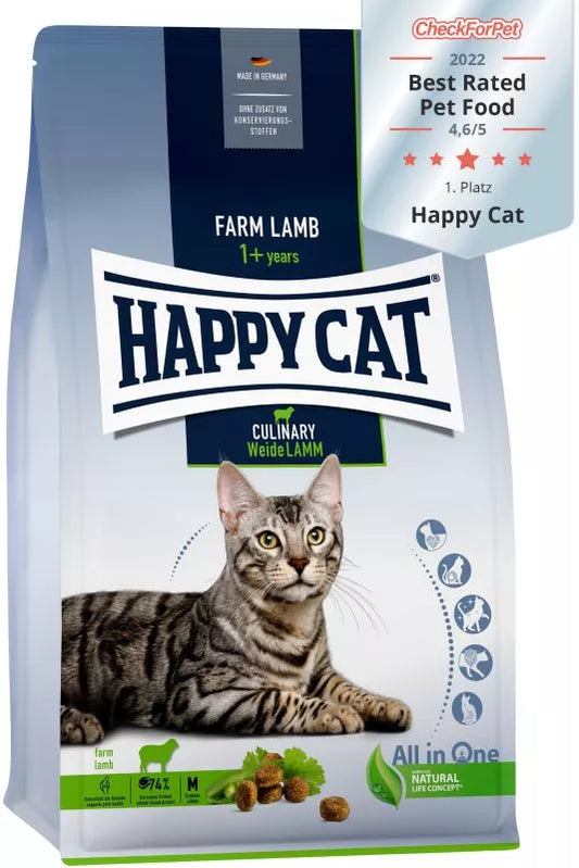 HAPPY CAT - ADULT AGNELLO KG 1,3