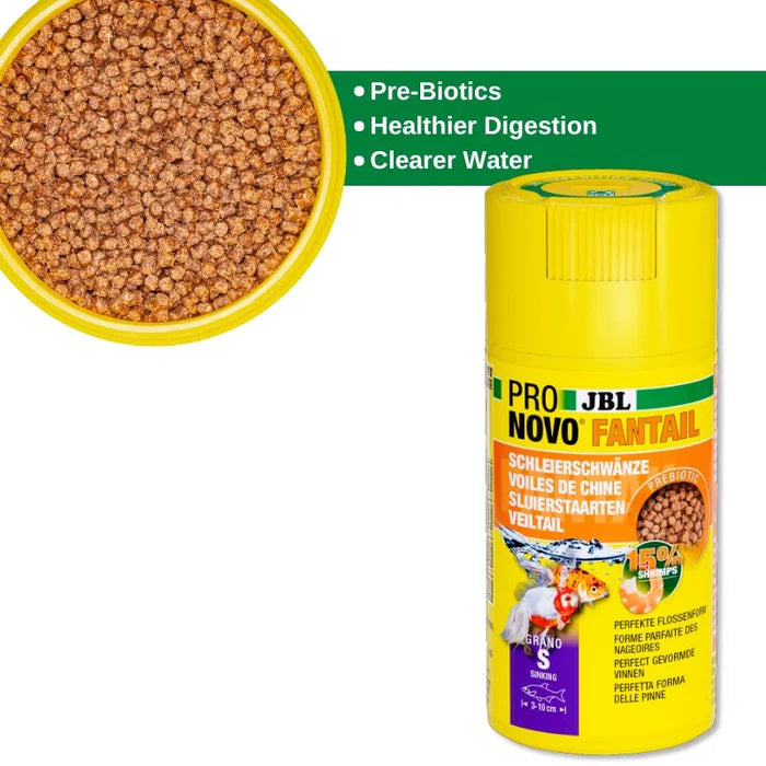 ALIMENTO PER ORIFIAMMA E CARPE - GRANO S - 56g