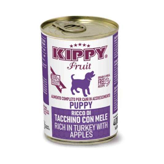 KIPPY Fruit - Tacchino con mele 400gr [CANE Puppy]
