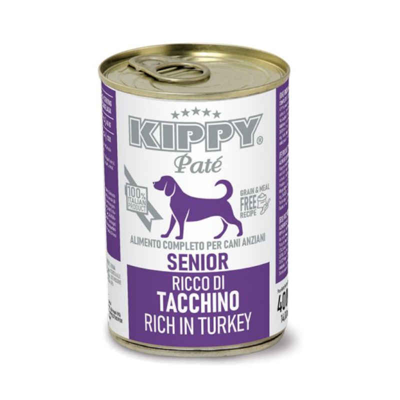 KIPPY Patè - Tacchino 400gr [CANE Senior]