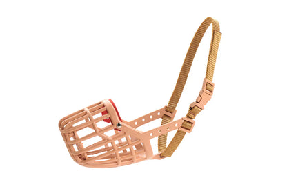 MUSERUOLA IN PLASTICA E SIMILPELLE XXS BEIGE