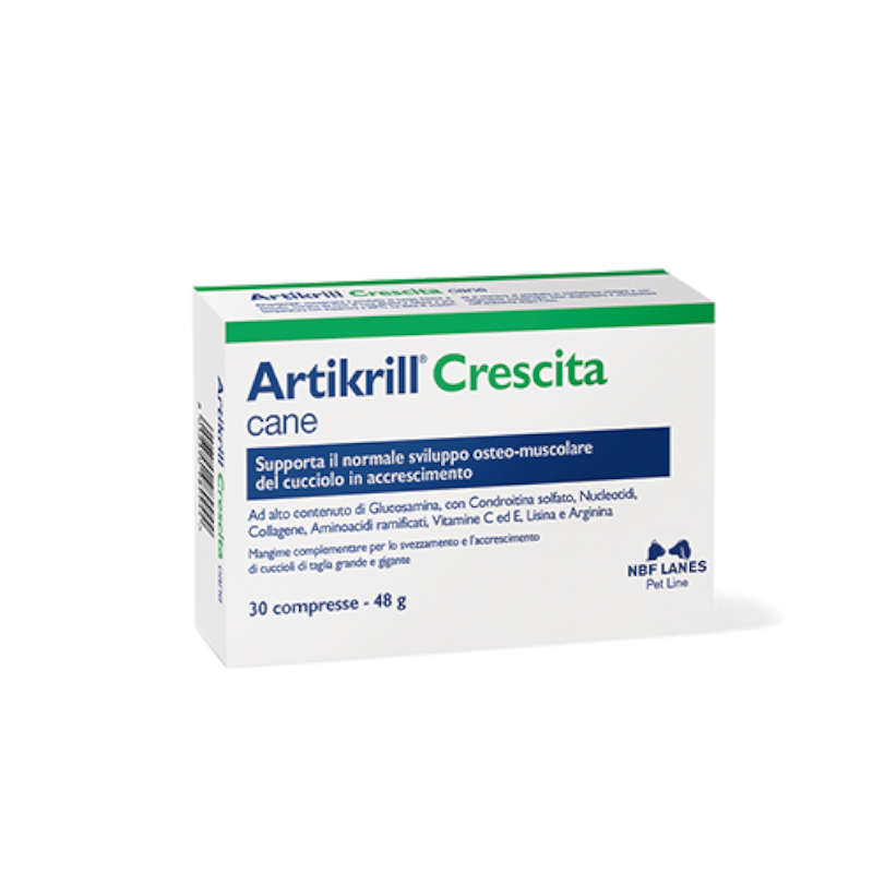 N.B.F. LANES - Artikrill Crescita cane 60 compresse