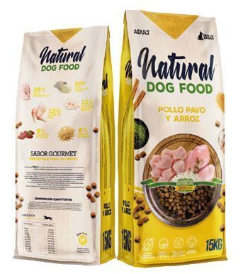 CROCCHETTE PER CANI NATURAL DOG FOOD PASKIDOG POLLO 15 Kg