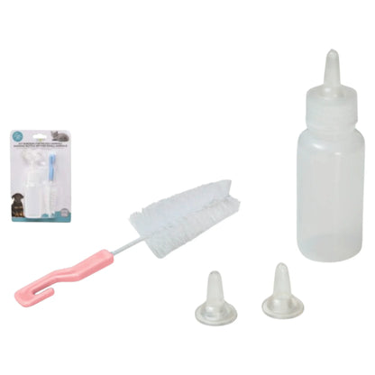 50 ML PUPPY BOTTLE KIT WITH ASSORTED COLOR ACCESSORIES