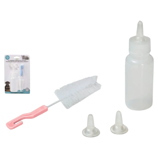 50 ML PUPPY BOTTLE KIT WITH ASSORTED COLOR ACCESSORIES