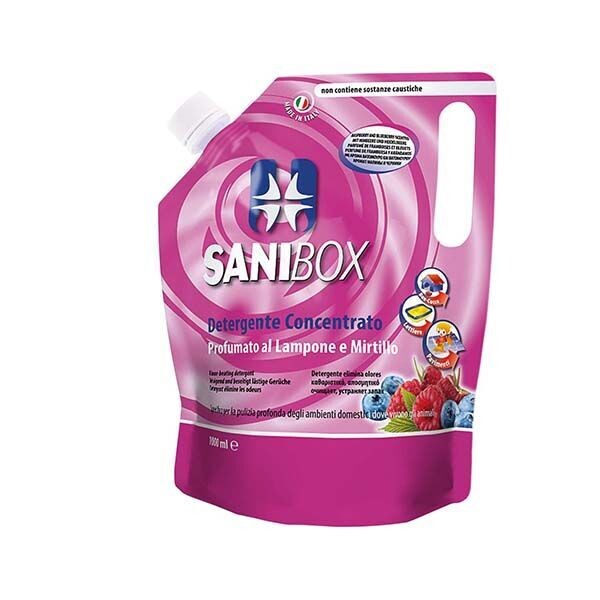 Sanibox Detergente Pavimenti Lampone & Mirtillo 5000ml