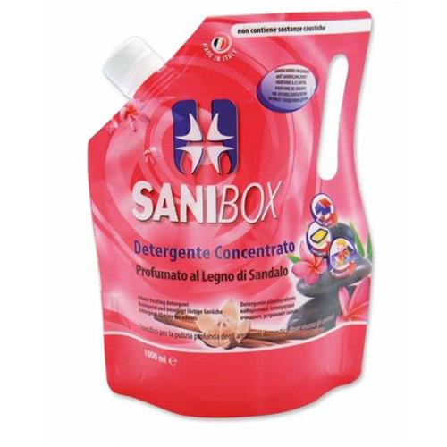 Sanibox Detergente Pavimenti Legno di Sandalo 1000ml