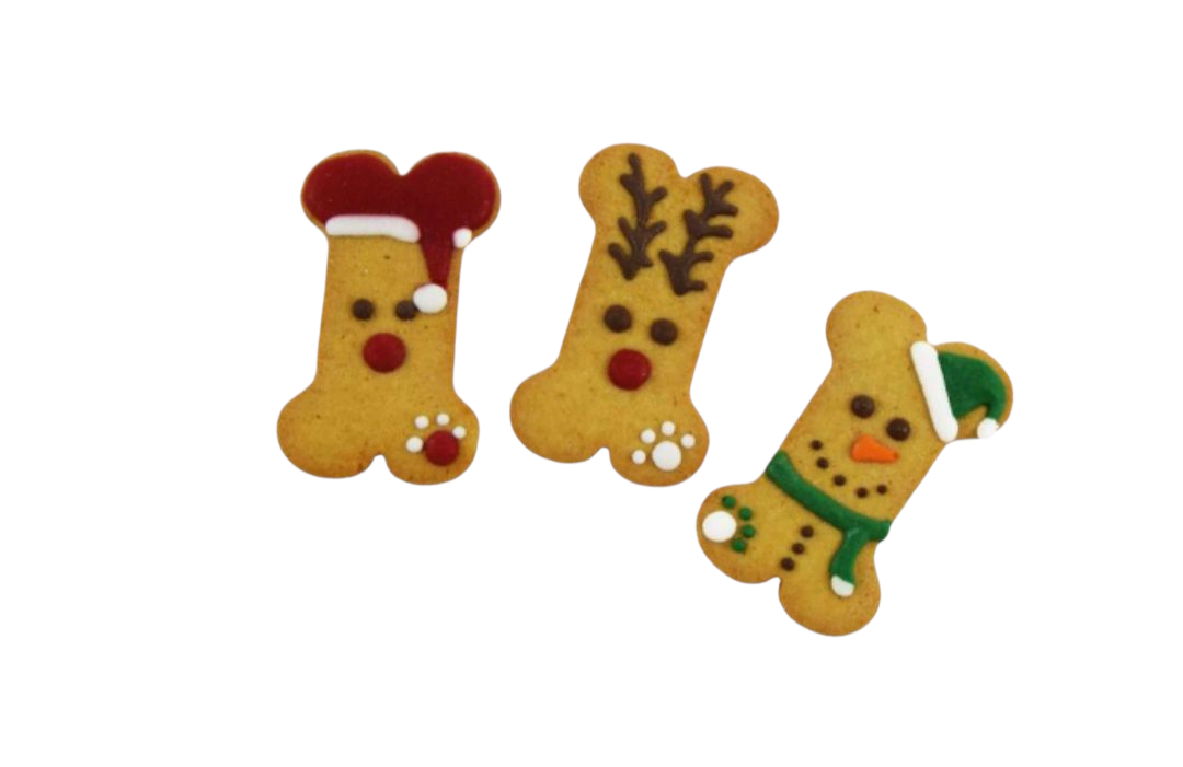 BISCOTTI NATALIZI PER CANI - 30G