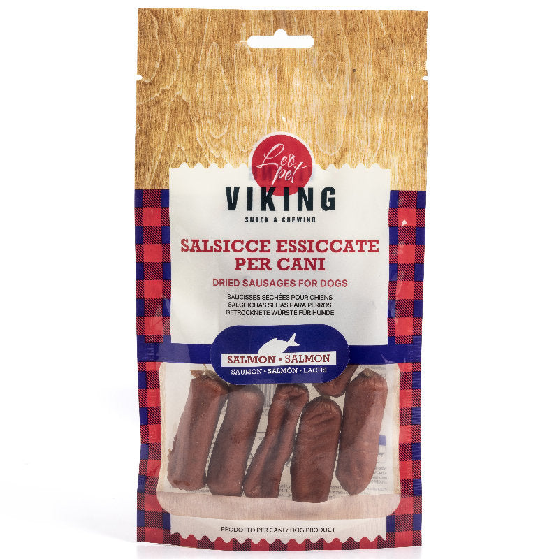 SALSICCE ESSICCATE PER CANI - SALMONE - 80g