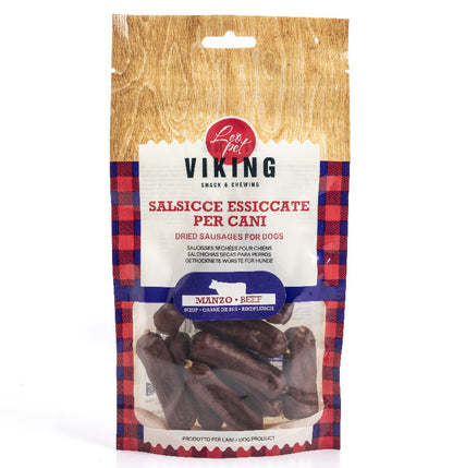 SALSICCE ESICCATE PER CANI - MANZO - 80g