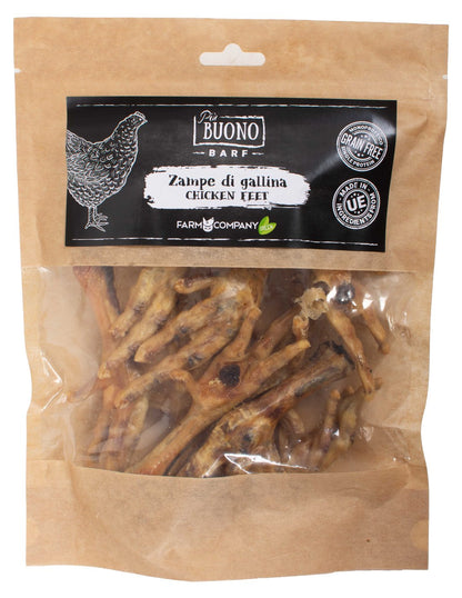 Zampe di gallina busta 120 gr 12 cm